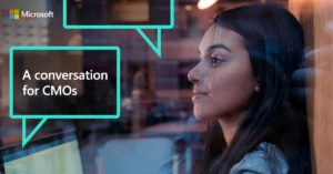 "A conversation for CMOs"