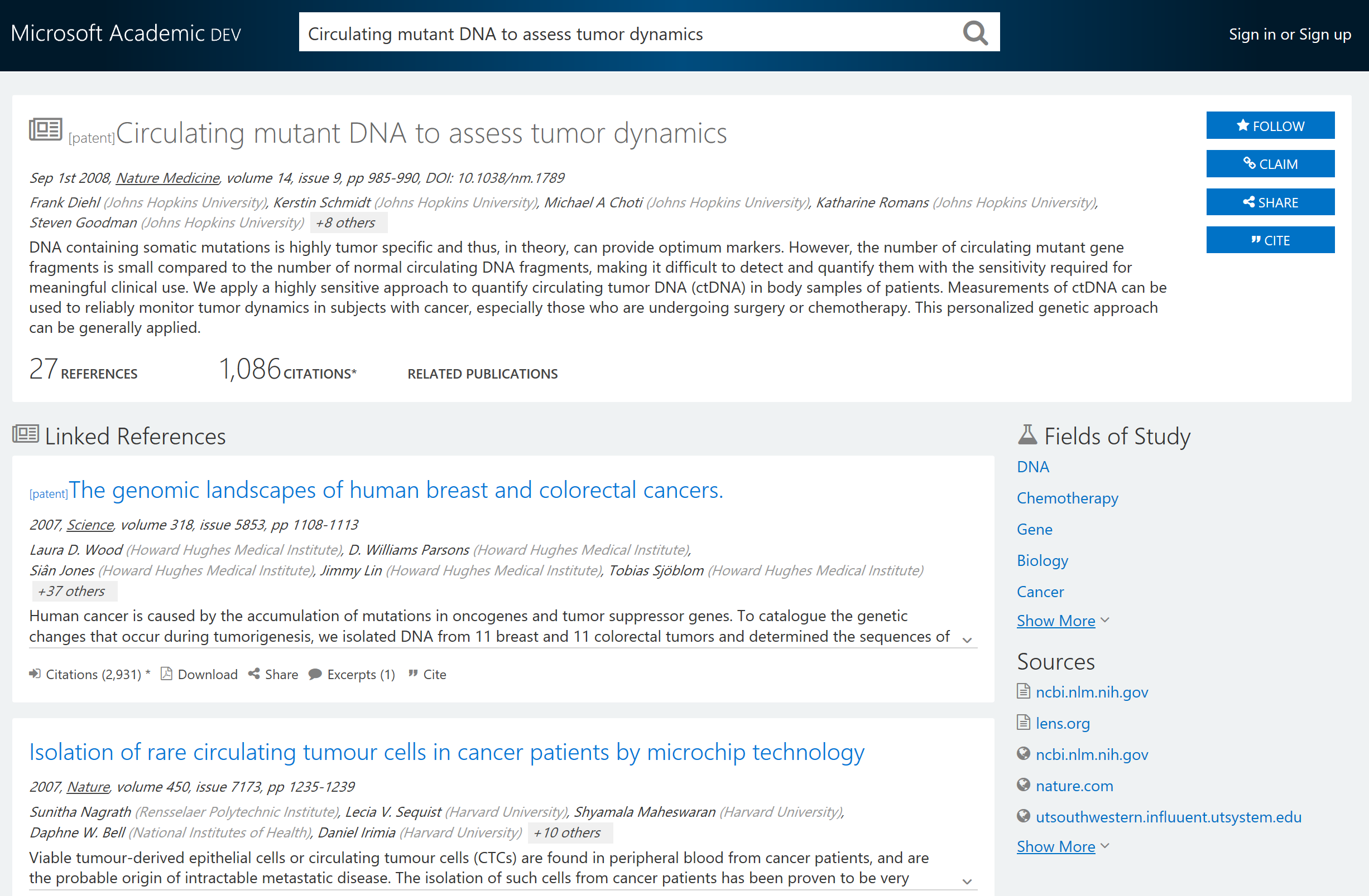 Microsoft Academic