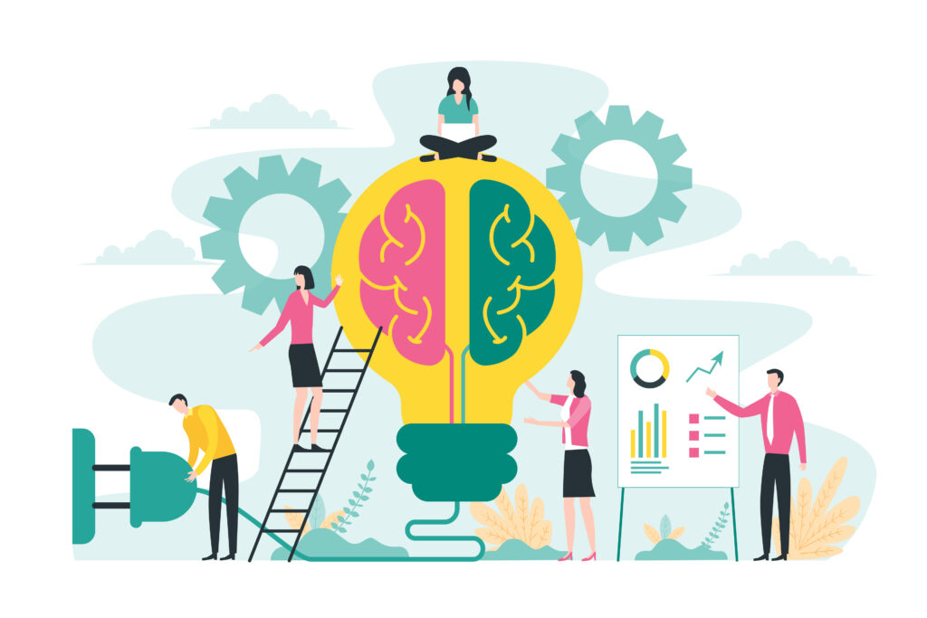 business people creative idea