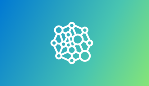 Project Ire - GraphRag background: Blue-green gradient