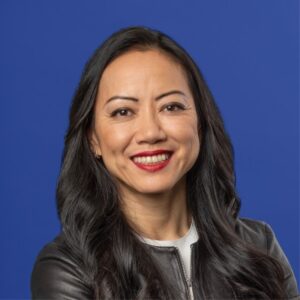 Headshot of Joy Chik, President at Microsoft Security.