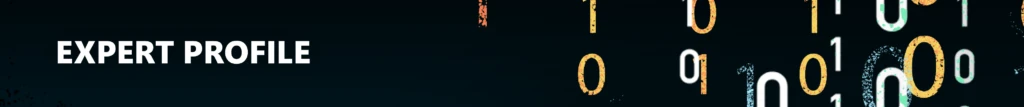 A black background with orange dots